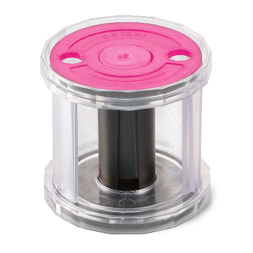 Катушка для лент художественной гимнастики INDIGO LOTTY IN226, Цвет основной Черно-розовый