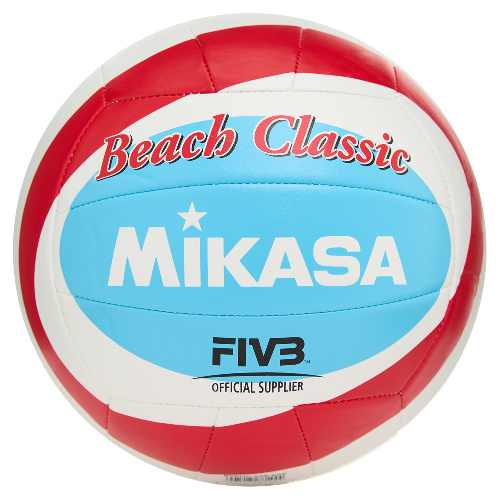 Мяч для пляжного волейбола Mikasa, Цвет основной Сине-красный