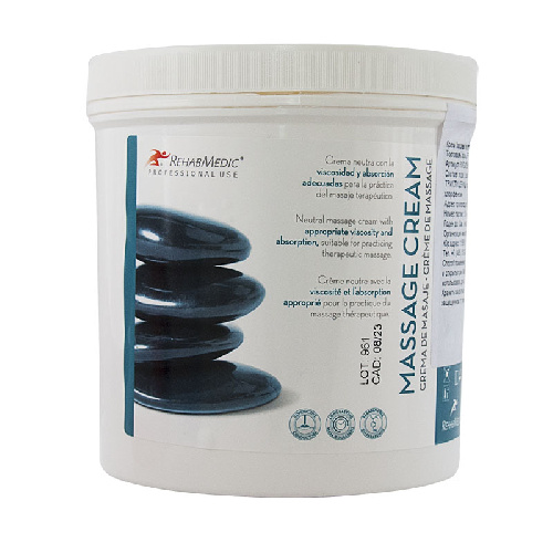 Крем массажный базовый без парафина REHABMEDIC Massage Cream Profesional, 1000мл