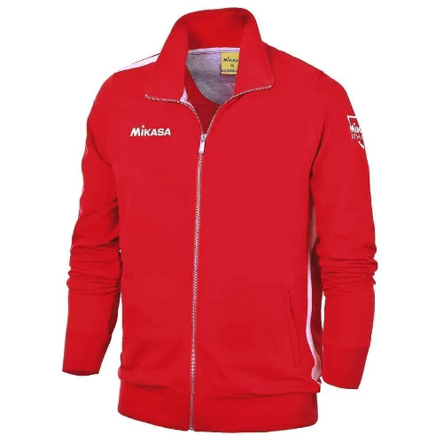 Куртка от костюма MIKASA, мужская, Цвет основной Красный, Размер 3xl