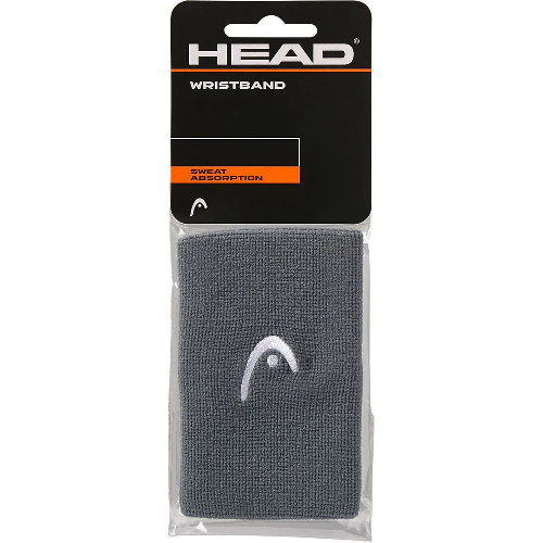 Напульсники HEAD 5&quot;, ширина 12,7 см, 2 шт, Цвет основной Серый, Размер Универсальный