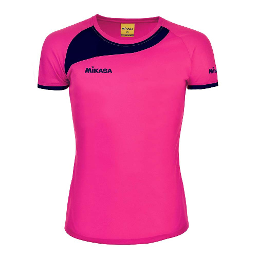 Футболка игровая MIKASA, женская, Цвет основной Фуксия, Размер xxl