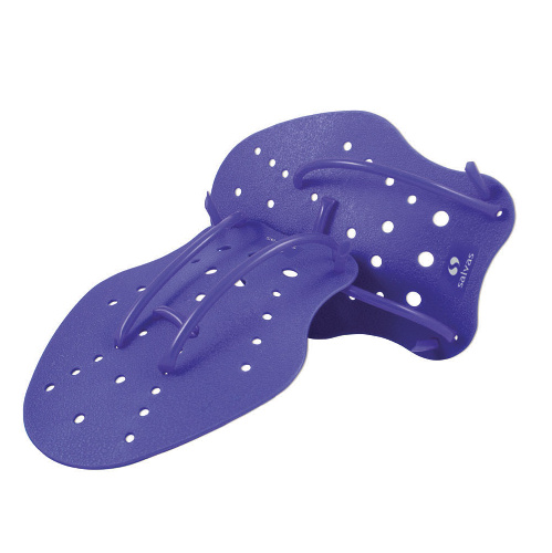 Лопатки для плавания Salvas, Цвет основной Синий, Размер l