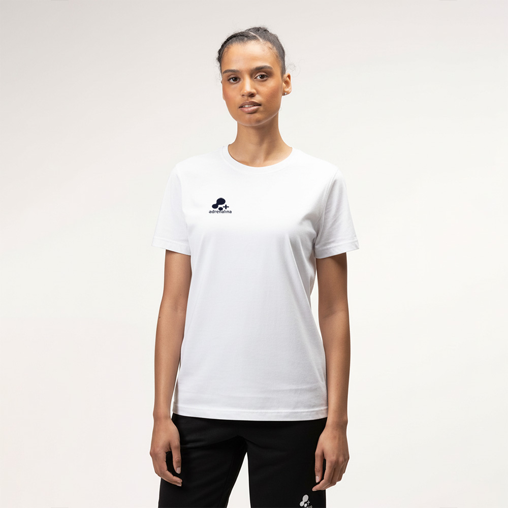 Футболка +ADRENALINA Arka, унисекс, Цвет основной Белый, Размер 3xl