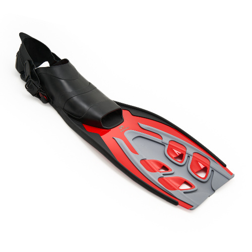 Ласты для плавания SALVAS Tonic Dive, Цвет основной Красный, Размер s-m