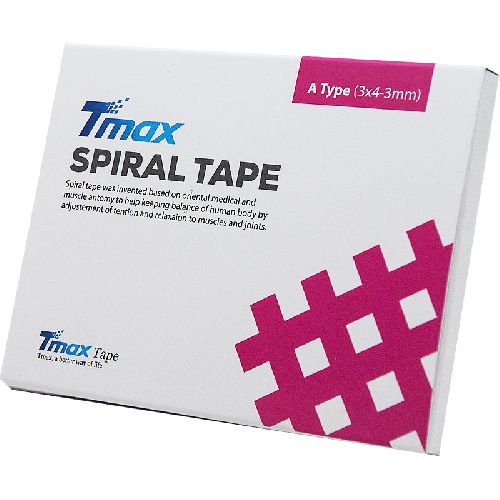 Кросс-тейп TMAX Spiral Tape Type A, 20 листов, Цвет основной Телесный