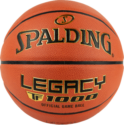 Мяч баскетбольный SPALDING TF-1000 Legacy, размер 6, микрофибра, FIBA Approved, Размер 6