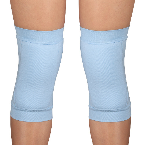 Наколенники для гимнастики и танцев INDIGO SM-113, Цвет основной Голубой, Размер l