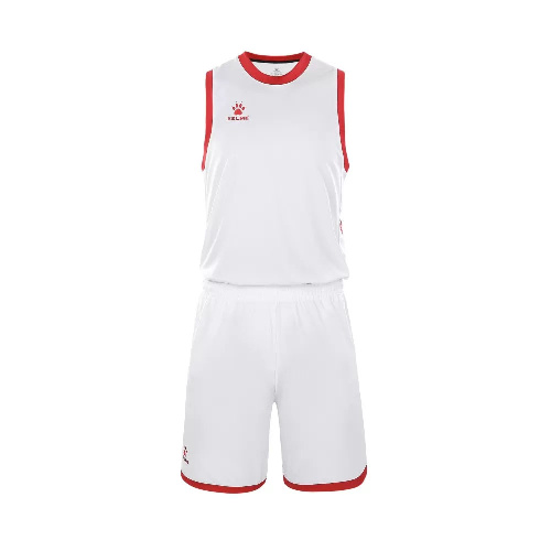 Форма баскетбольная KELME, взрослая, Цвет основной Бело-красный, Размер l