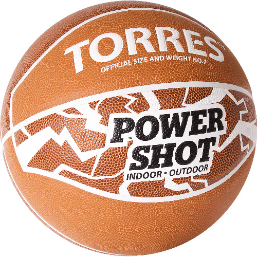 СЦ*Мяч баскетбольный TORRES Power Shot, размер 7