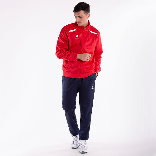 Костюм спортивный +ADRENALINA, унисекс, Цвет основной Красный, Размер 3xl