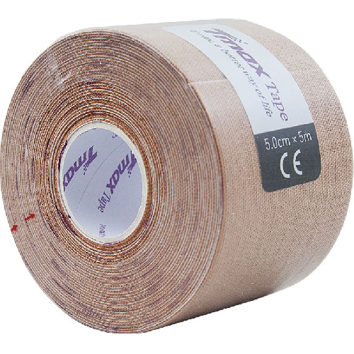 Тейп кинезиологический TMAX Extra Sticky, Цвет основной Телесный