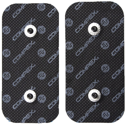 Электроды для миостимуляции COMPEX Performance Snap, 5х10 см, 2шт. в упаковке