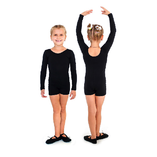 Комбинезон гимнастический с длинным рукавом Indigo SM-193, Размер 32