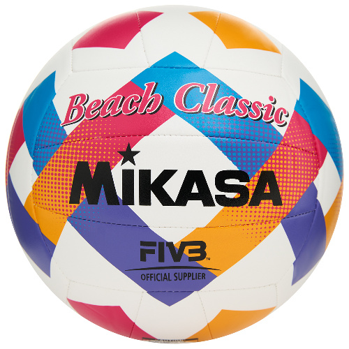 Мяч для пляжного волейбола Mikasa, Цвет основной Сине-красный