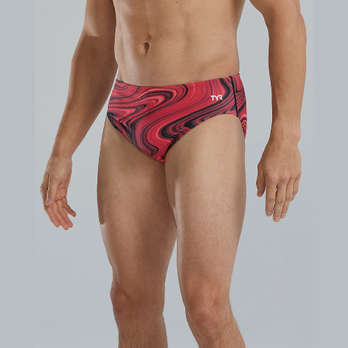 Плавки TYR Vitality Brief, Цвет основной Красный, Размер р.30