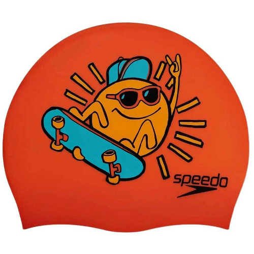 Шапочка для плавания SPEEDO Boom Silicone Cap Jr, детская