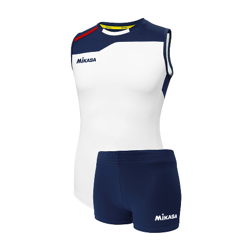 Форма волейбольная MIKASA, женская, Цвет основной Бело-темносиний-красный, Размер xxl