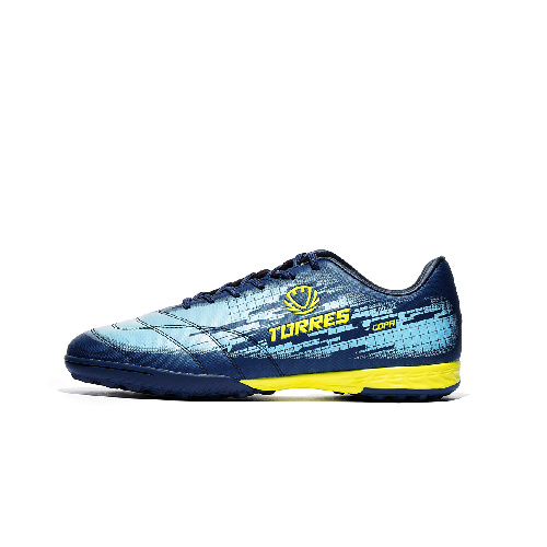 Бутсы футбольные (многошиповки) TORRES COPA, Цвет основной Синий, Размер 38