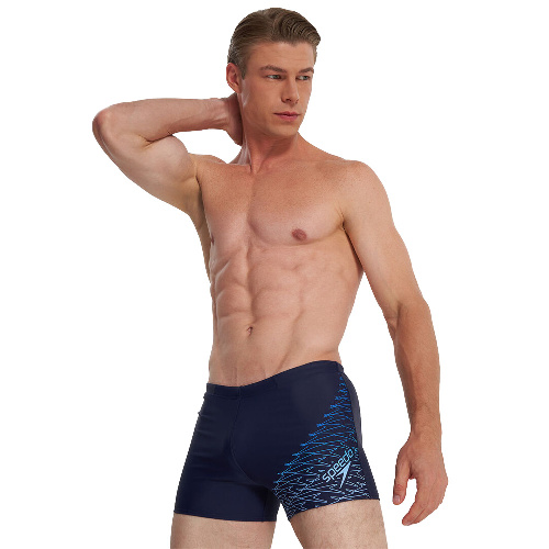 Плавки SPEEDO Eco Medley Logo Swim boxer, Цвет основной Темно-синий, Размер р.28