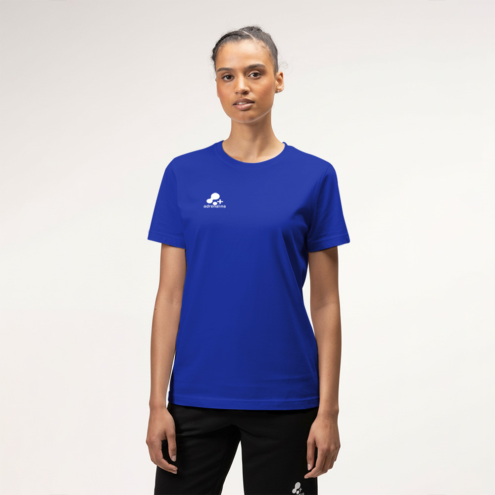 Футболка +ADRENALINA Arka, унисекс, Цвет основной Синий, Размер 3xl