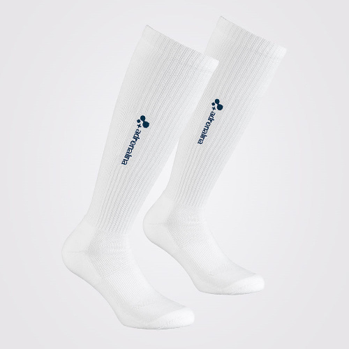 Гольфы волейбольные +ADRENALINA Samba, Цвет основной Бело-темносиний, Размер s