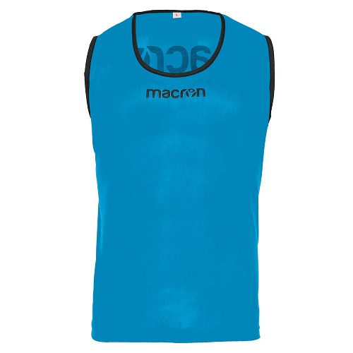 Манишка тренировочная MACRON Practice+, Цвет основной Голубой, Размер l