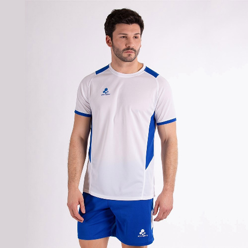 Форма волейбольная +ADRENALINA Tommy, мужская, Цвет основной Бело-синий, Размер 3xl