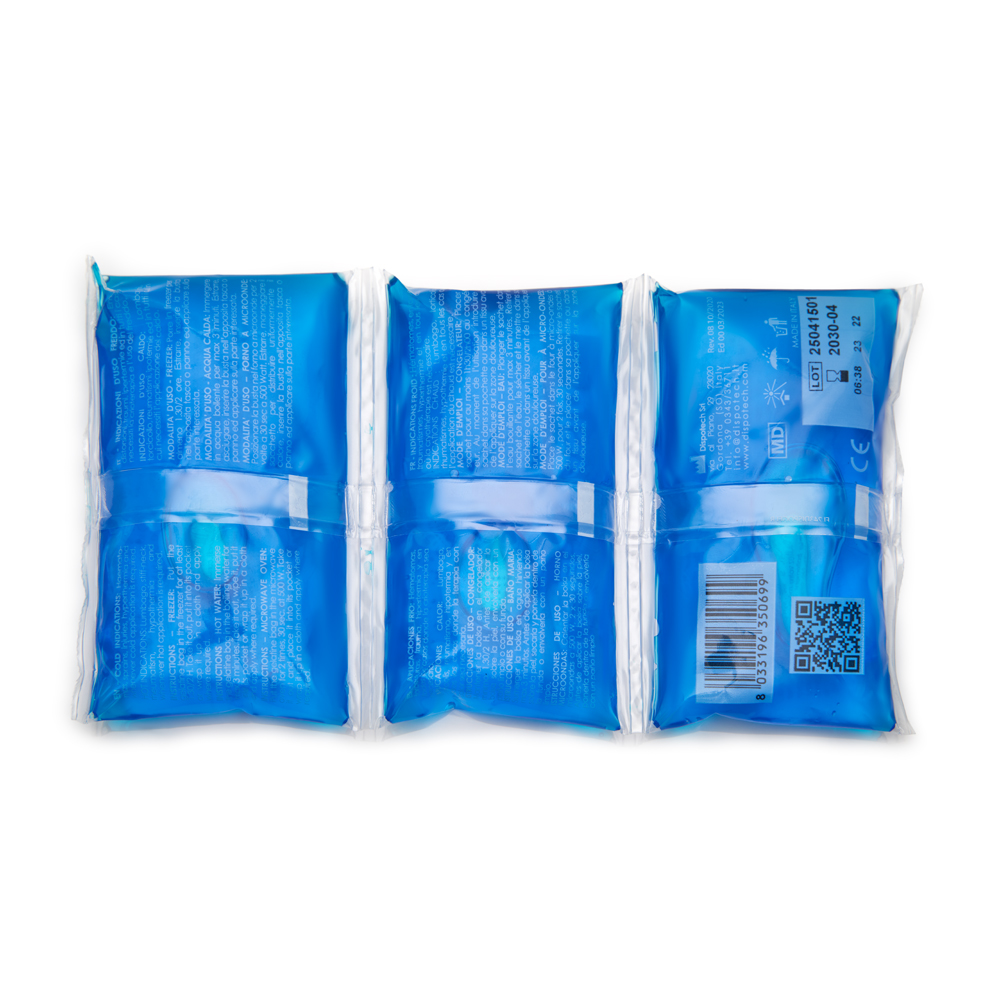 Многоразовый гелевый пакет для нагрева/охлаждения DISPO GEL, Размер 11*21 см